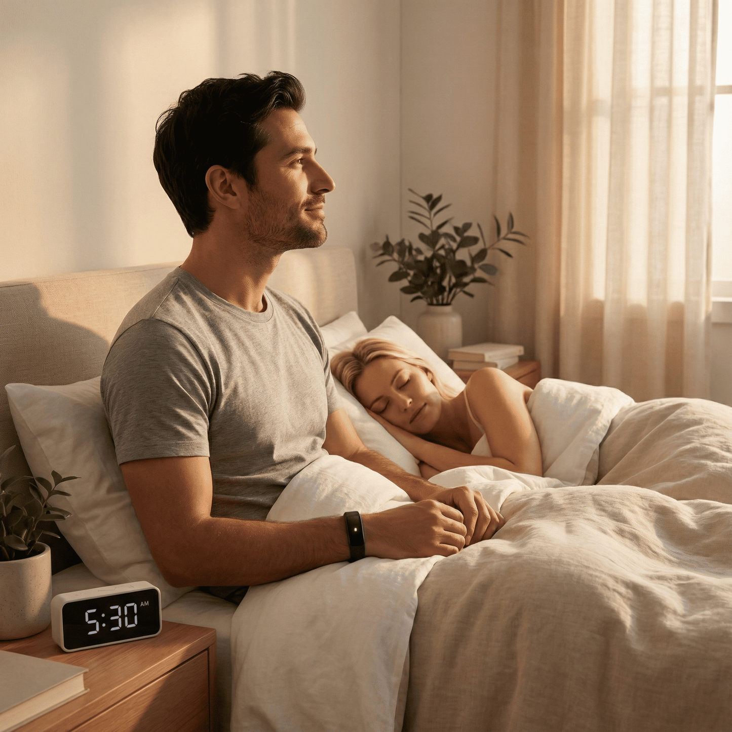 WakeBand - Silent Alarm Wake-Up Wristband